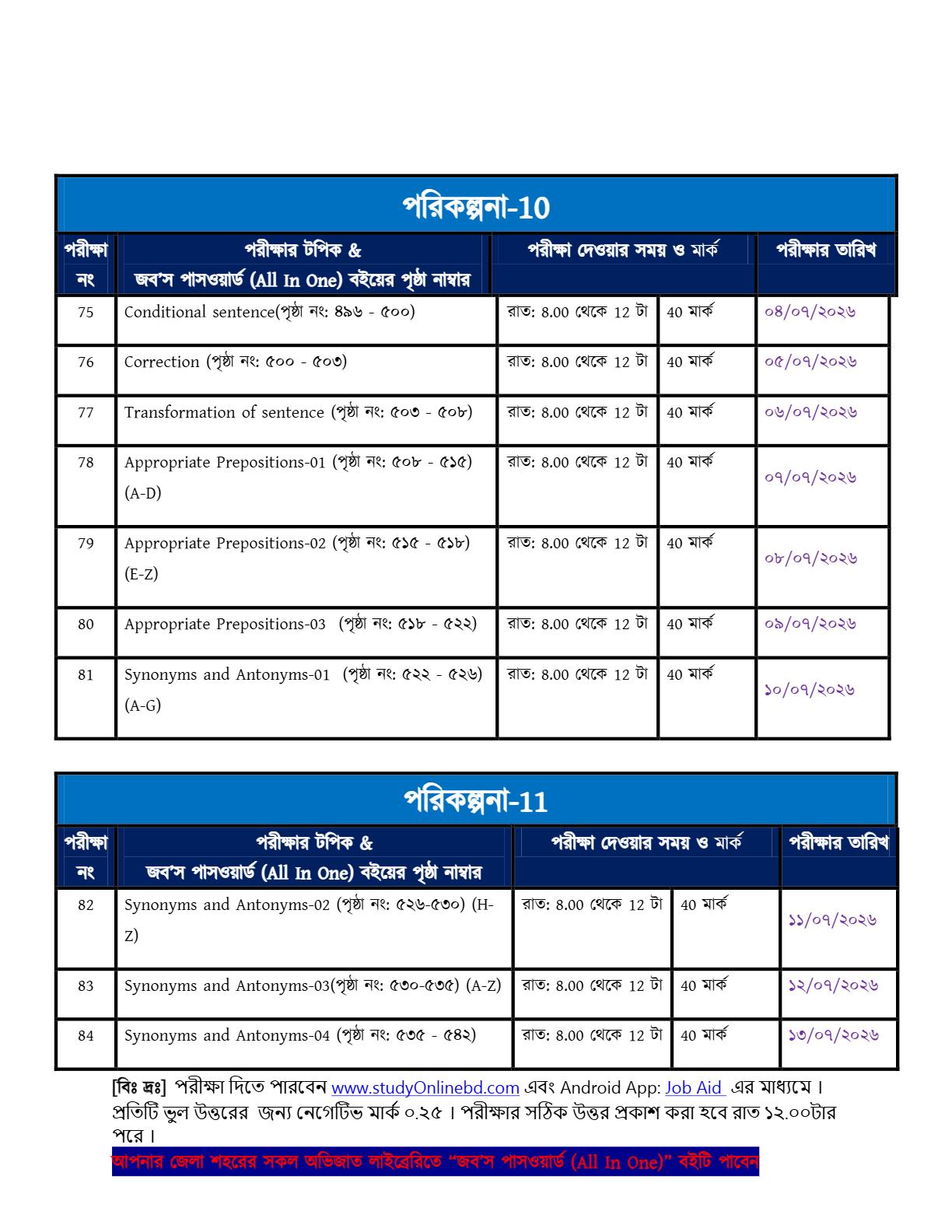 সরকারি চাকরির পরীক্ষায় ৭০–৮০% কমন নিশ্চিত করতে ১০০ দিনের স্মার্ট প্রস্তুতি — শুরু ২১ এপ্রিল ২০২৬ থেকে!